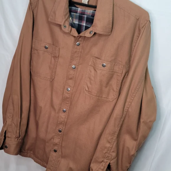 Duluth Trading co. Men’s Fire Hose Flannel-Lined Jacket 2XL - Picture 14 of 14